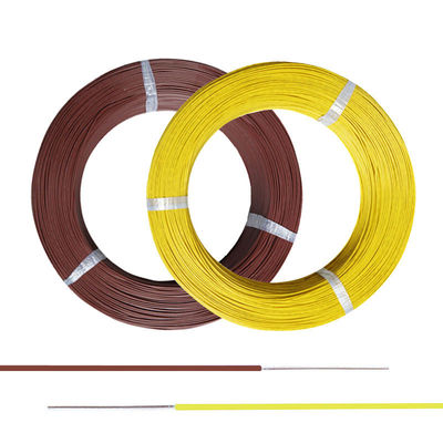 品質  FEP 24 Gauge Solid Core Wire Silver Plated High Voltage 工場