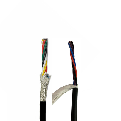品質  High Flex Robotic Cable Multi Core Electrical Cable ETFE Insulation PUR Jacket 工場