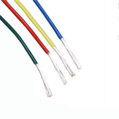 電気PTFEはワイヤーを銅線熱抵抗のさまざまな色を絶縁した